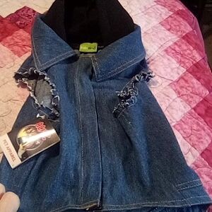 FAB dog brand AC/DC  Dog jacket. Size large